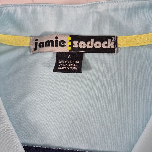 Jamie Sadock Blue Long Sleeve Activewear Shirt Top Small - Picture 5 of 5